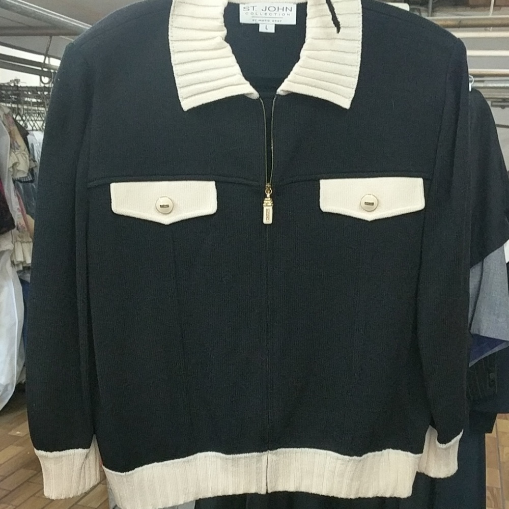 St John sweater jacket